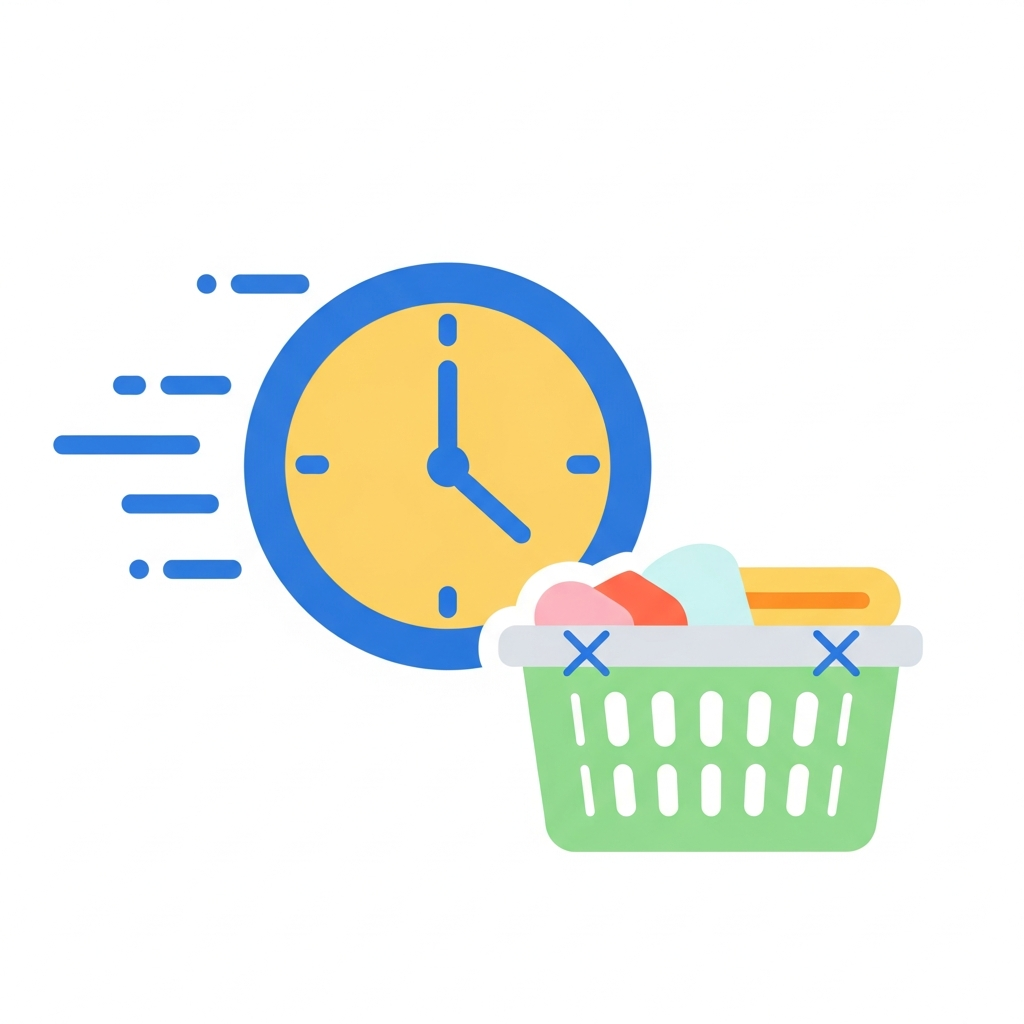 Fast turnaround clock